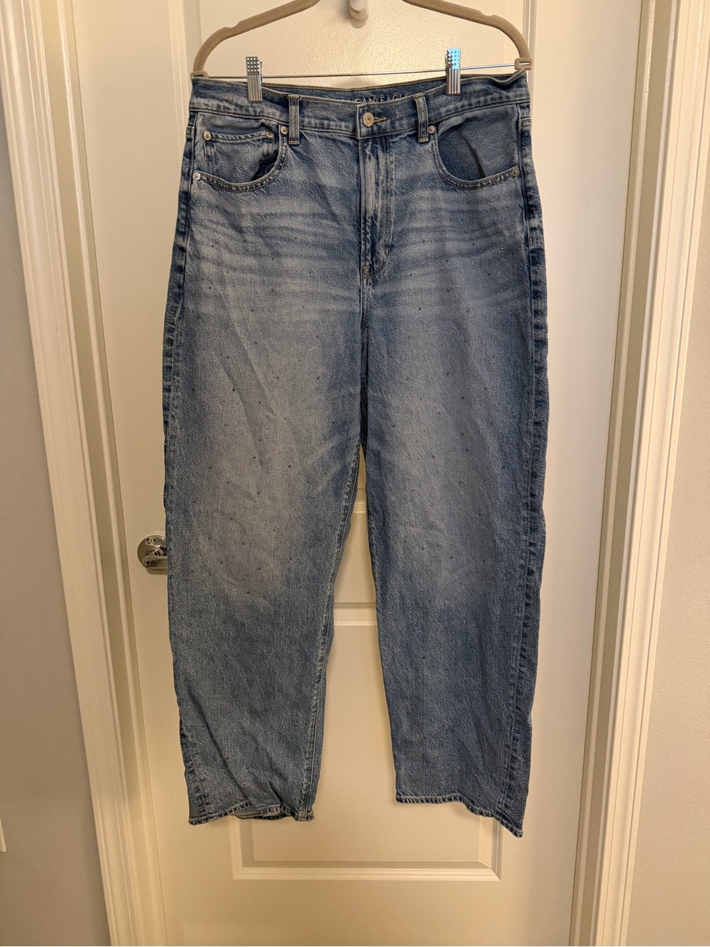 American Eagle Outfitters Light Blue Relaxed Women's Jeans